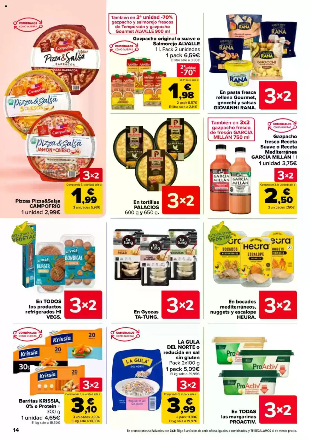 Carrefour folleto │ válido desde el 26.06.2025 | Página: 13 | Productos: Jamón, Pasta, Gazpacho, Barbacoa