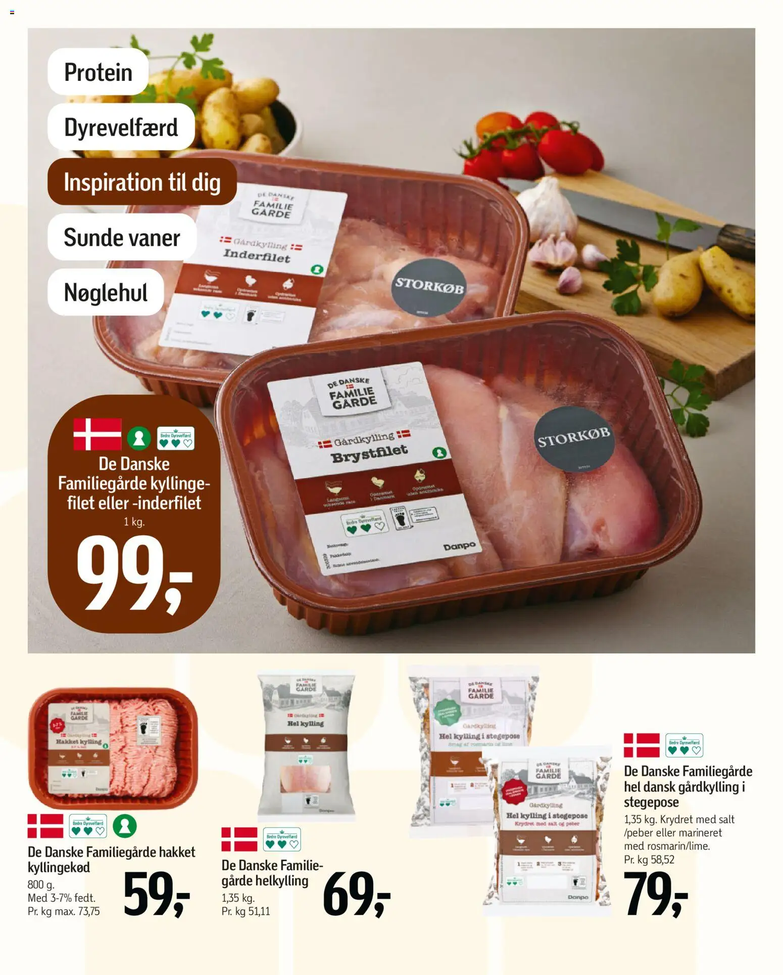 Føtex tilbudsavis – gyldig fra 02.01.2026 | Side: 22 | Produkter: Kyllingekød, Salt, Peber