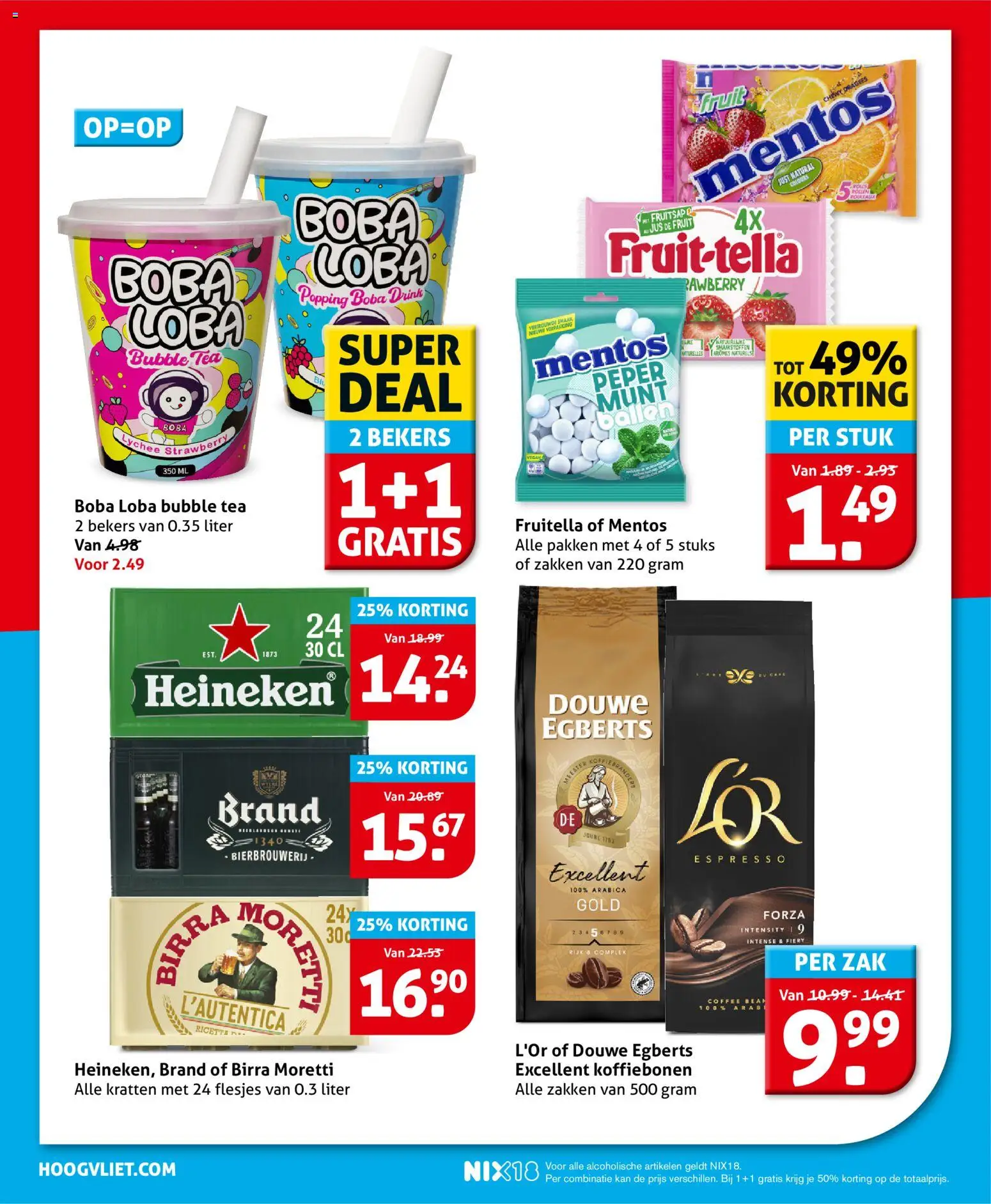 {H1} | Pagina: 24 | Producten: Koffiebonen, Kan, Zak, Fruit