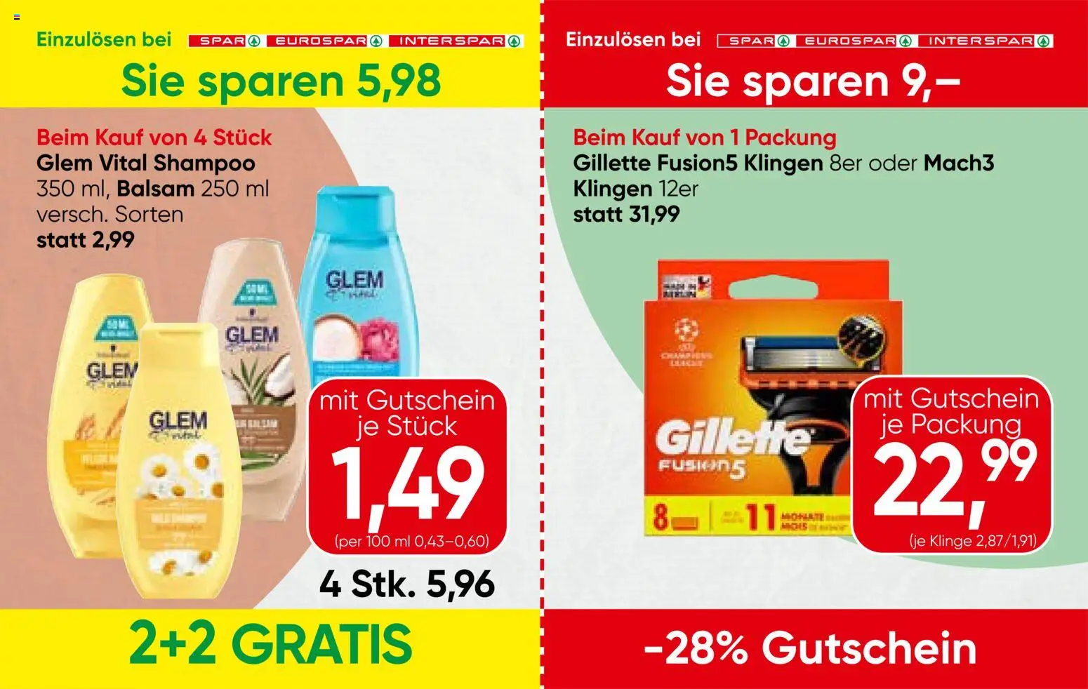 Spar Advent - Zauber gültig ab 13.11.2025 | Seite: 12 | Produkte: Shampoo