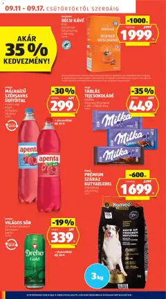 Aldi akciós ujság - amely érvényes a következő dátumtól: 11.09.2025 | Oldal: 8