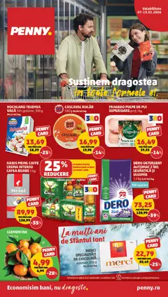 Ofertele PENNY valabile de la 07.01.2026