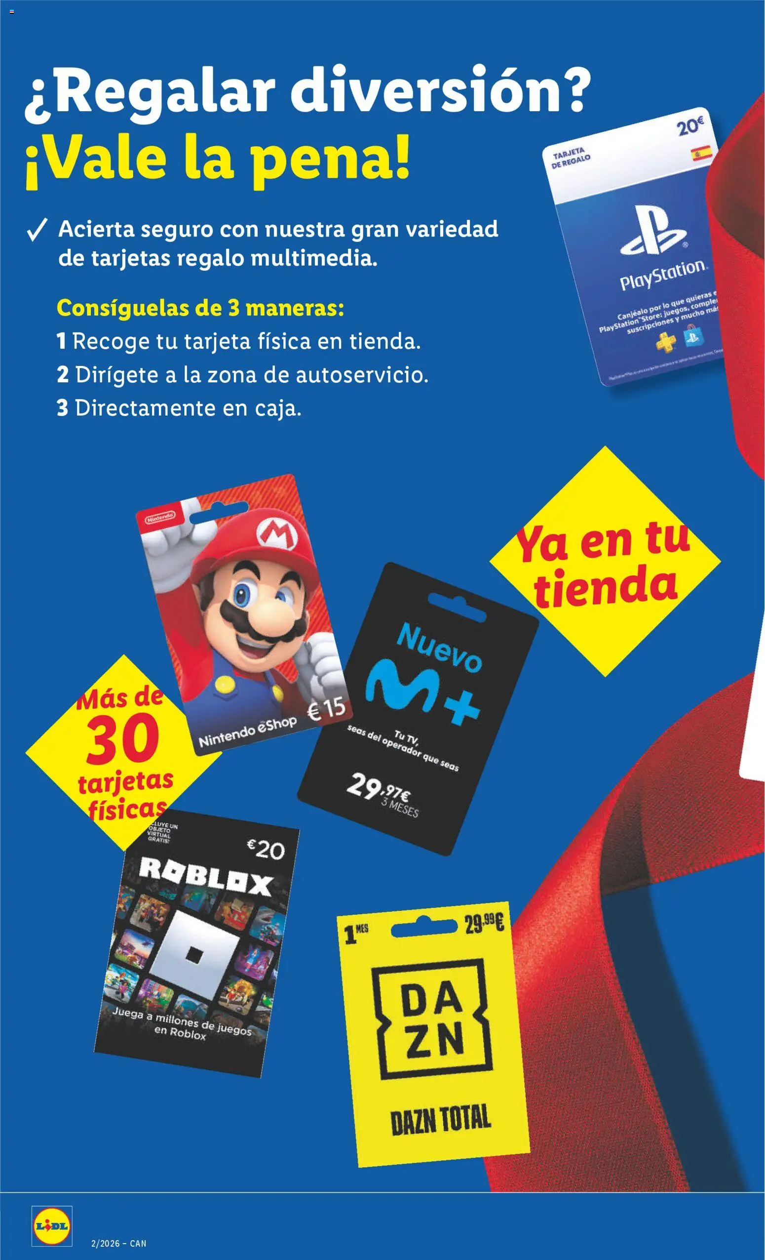 Lidl - Canarias │ válido desde el 05.01.2026 | Página: 20 | Productos: Nintendo, Playstation, Juega