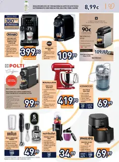 Anteprima del volantino Unieuro volantino valido a partire dal 27.02.2026 | Pagina: 13 | Prodotti: Disco, Friggitrice, Presa, Ciotola