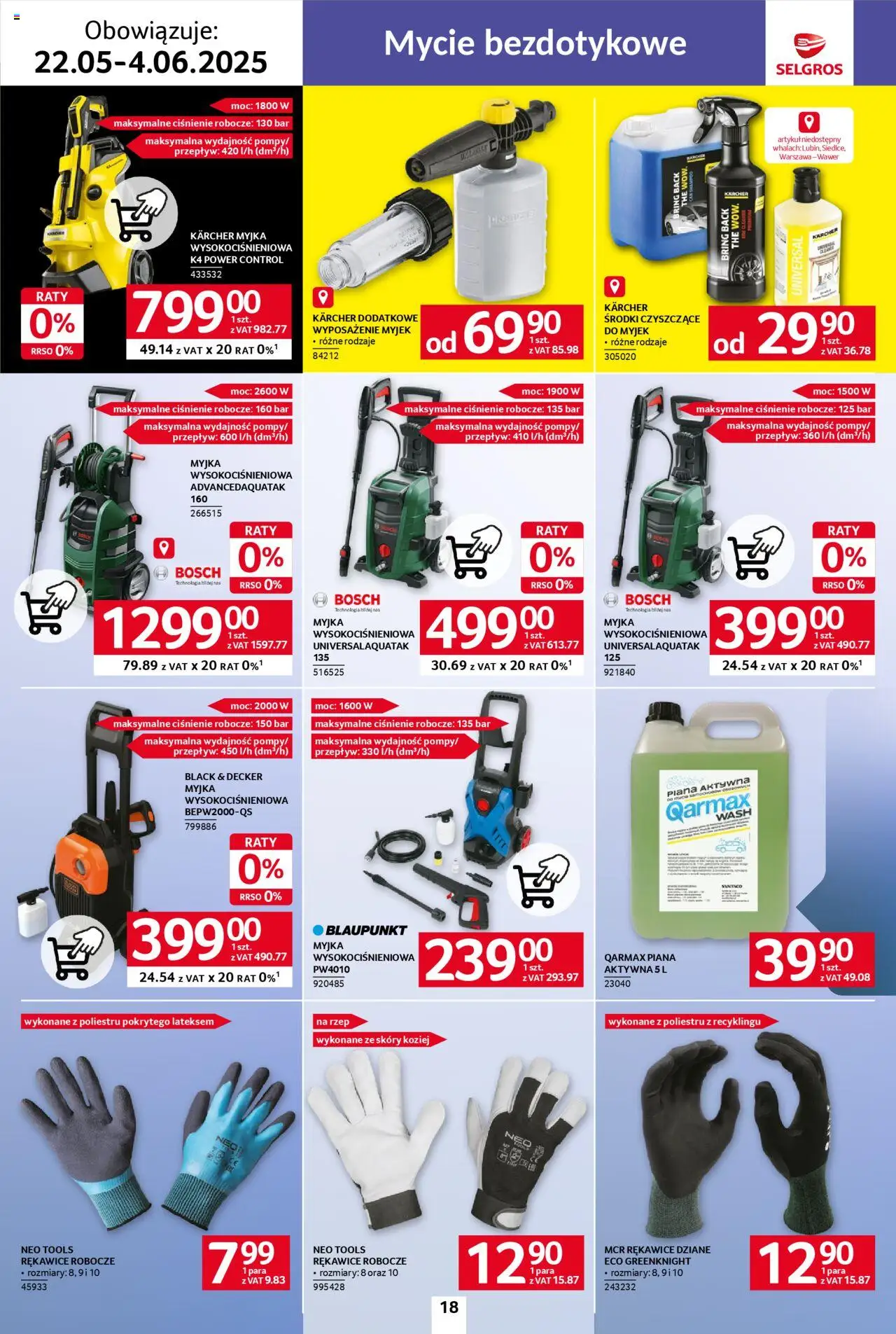 Selgros cash&carry Gazetka - Sprzątanie od 22.05.2025 | Strona: 18