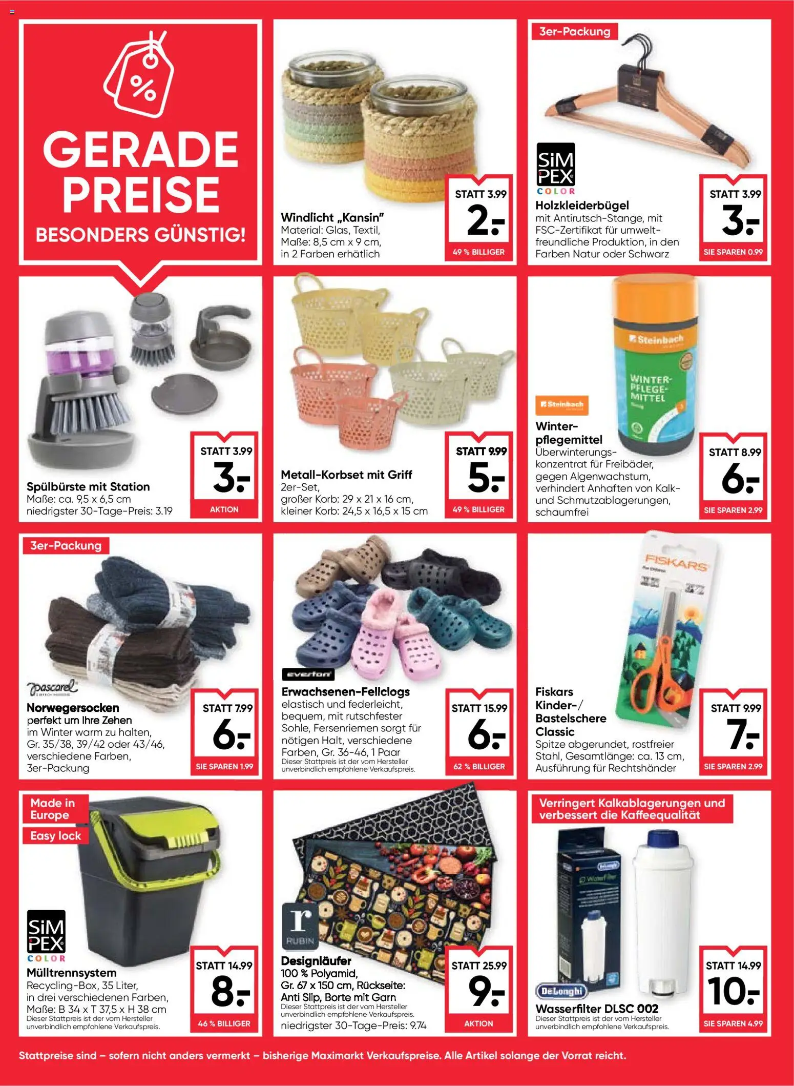 Maximarkt Flugblatt gültig ab 23.10.2025 | Seite: 20 | Produkte: Korb