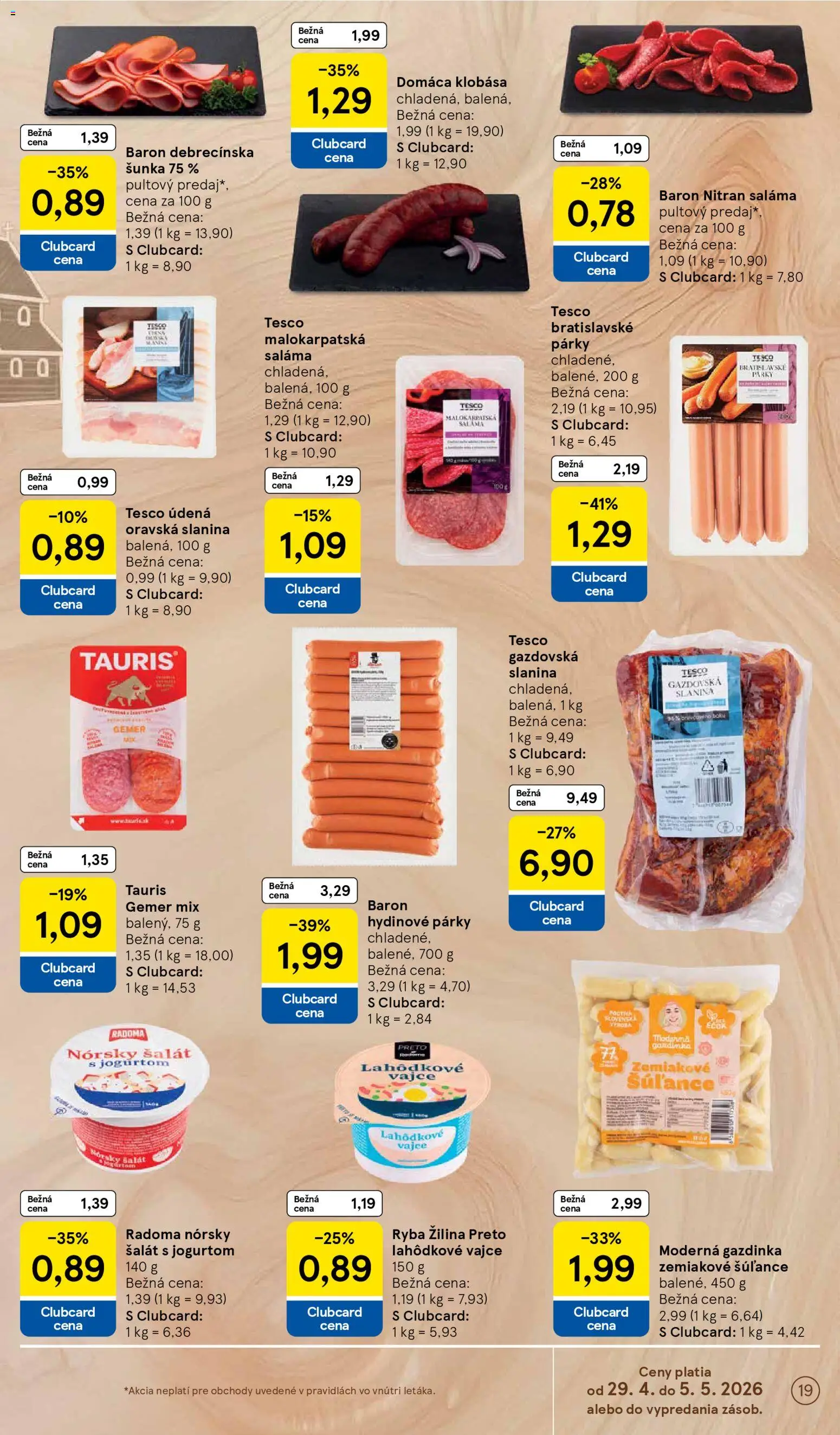 Tesco Hypermarket - leták od 29.04.2026 » Pozrite si limitované zľavy a ušetrite ešte dnes! | Slovensko
