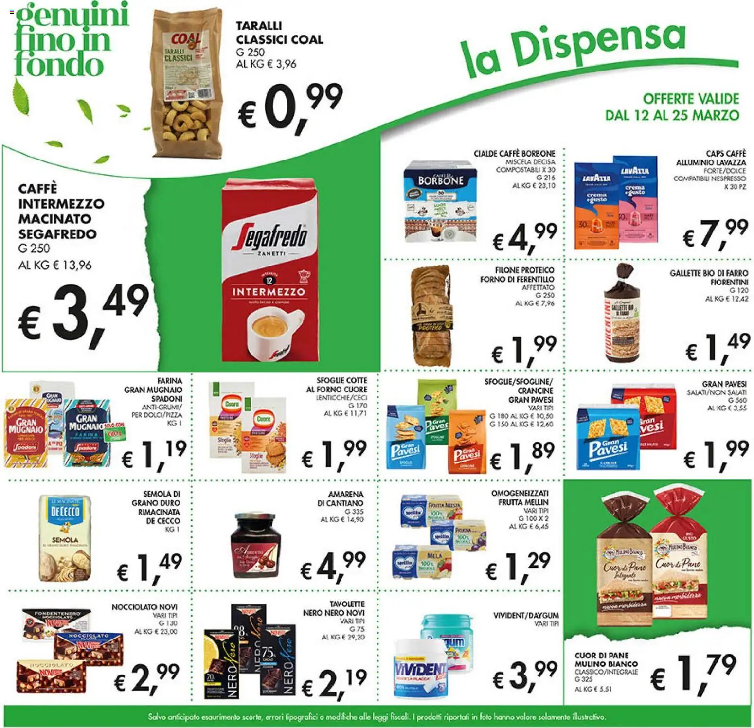 Volantino Coal del 12.03.2026 | Pagina: 17 | Prodotti: Crema, Frutta, Farina, Gallette