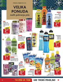 ALOE VERA LOTTE NEGAZIRANO PIĆE, odabrane vrste, 0,5l - Pregled kataloga iz trgovine Konzum, vrijedi od 26.11.2025 | Stranica: 34