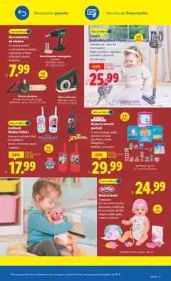 Vista previa Lidl folleto de bazar válido desde el 08.12.2025 | Página: 3 | Productos: Κοσμήματα, Muñeca, Aspiradora, Armario