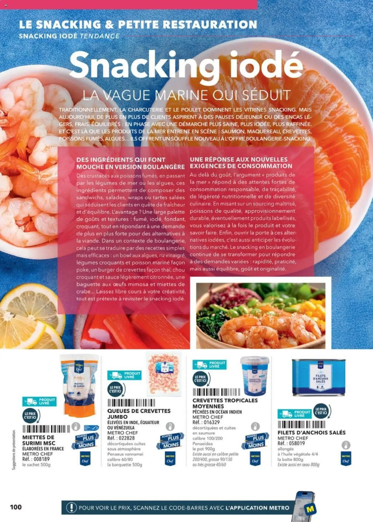 {H1} | Page: 100 | Produits: Porte, Œufs, Crabe, Livre