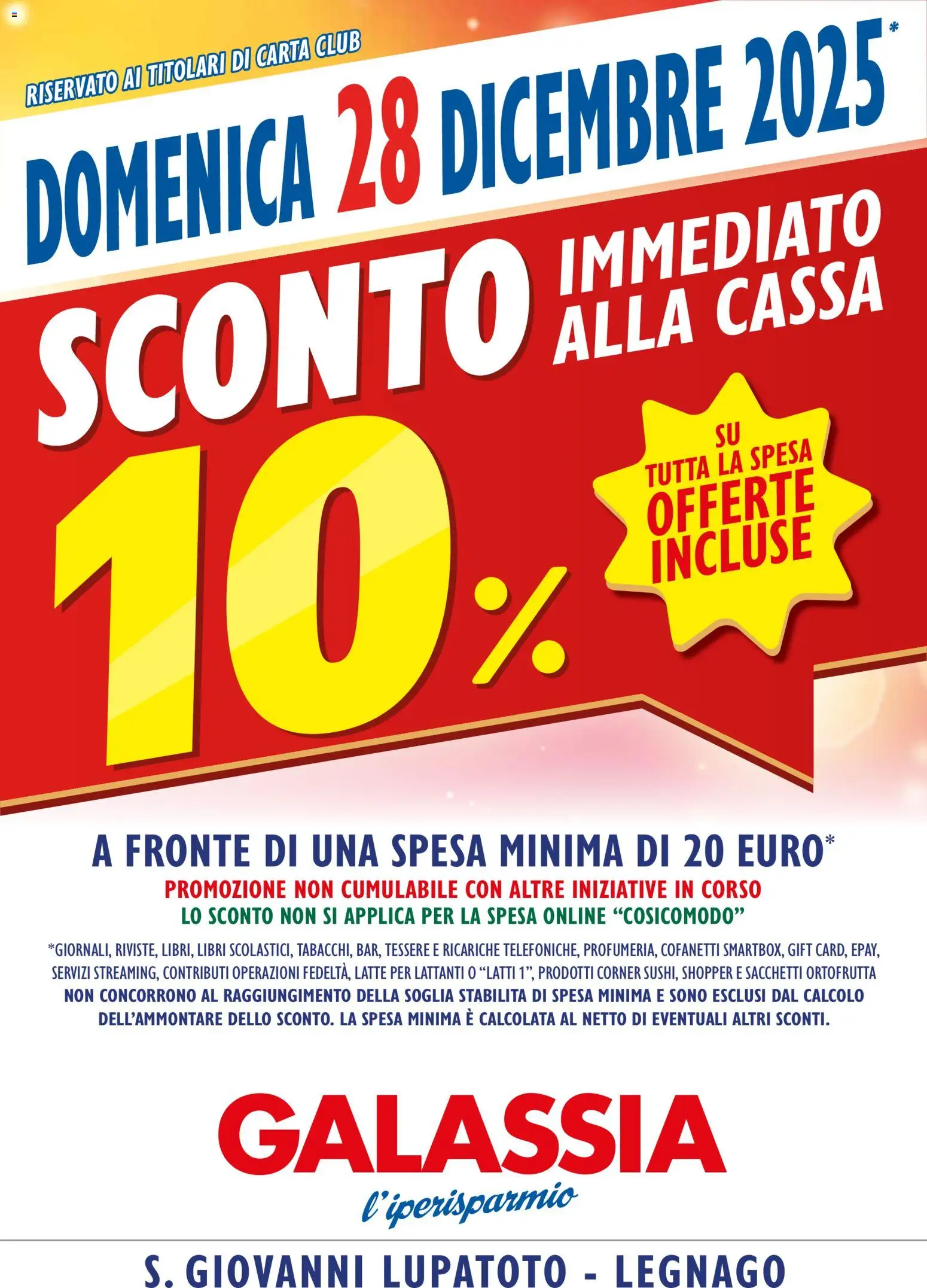 Volantino Galassia del 28.12.2025 | Pagina: 2 | Prodotti: Latte