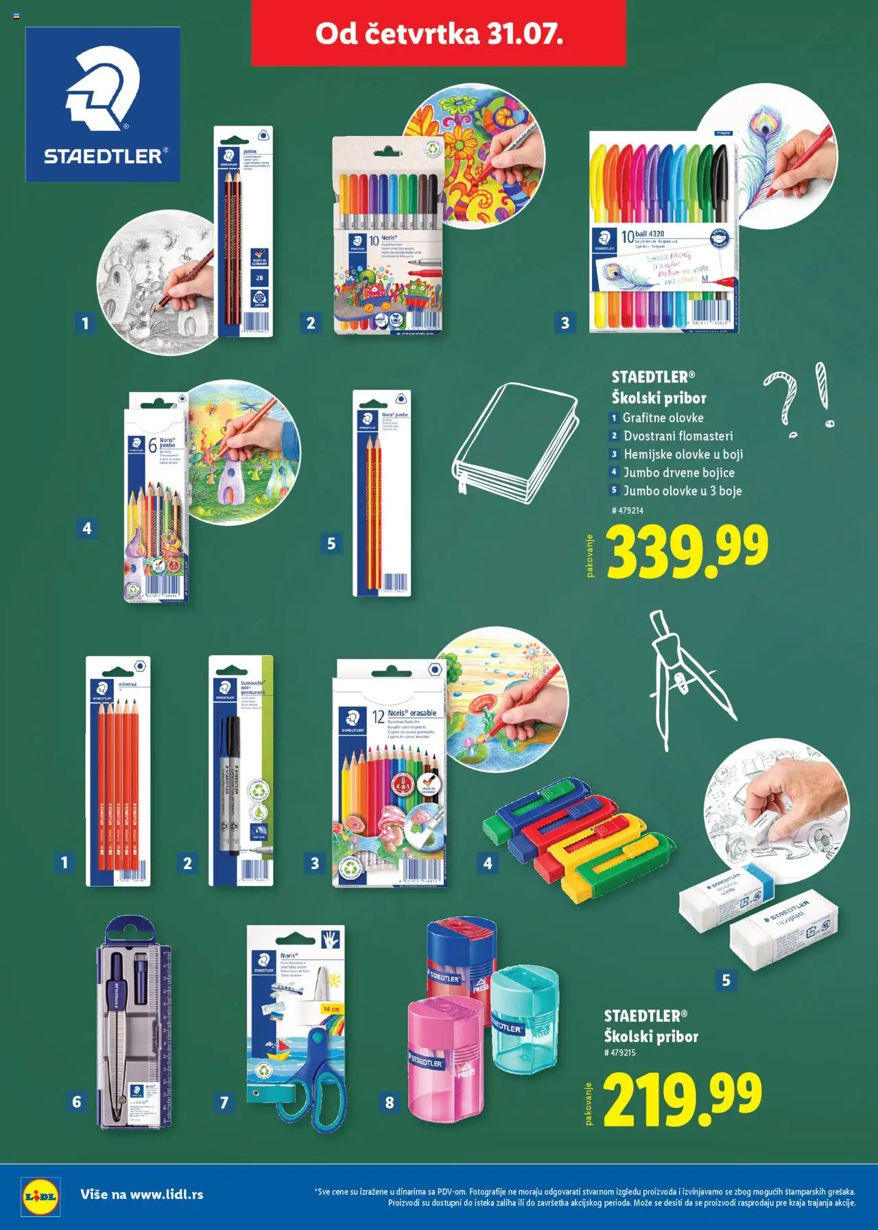Lidl katalog - važi od 31.07.2025 | Strana: 12 | Proizvode: Pakovanje