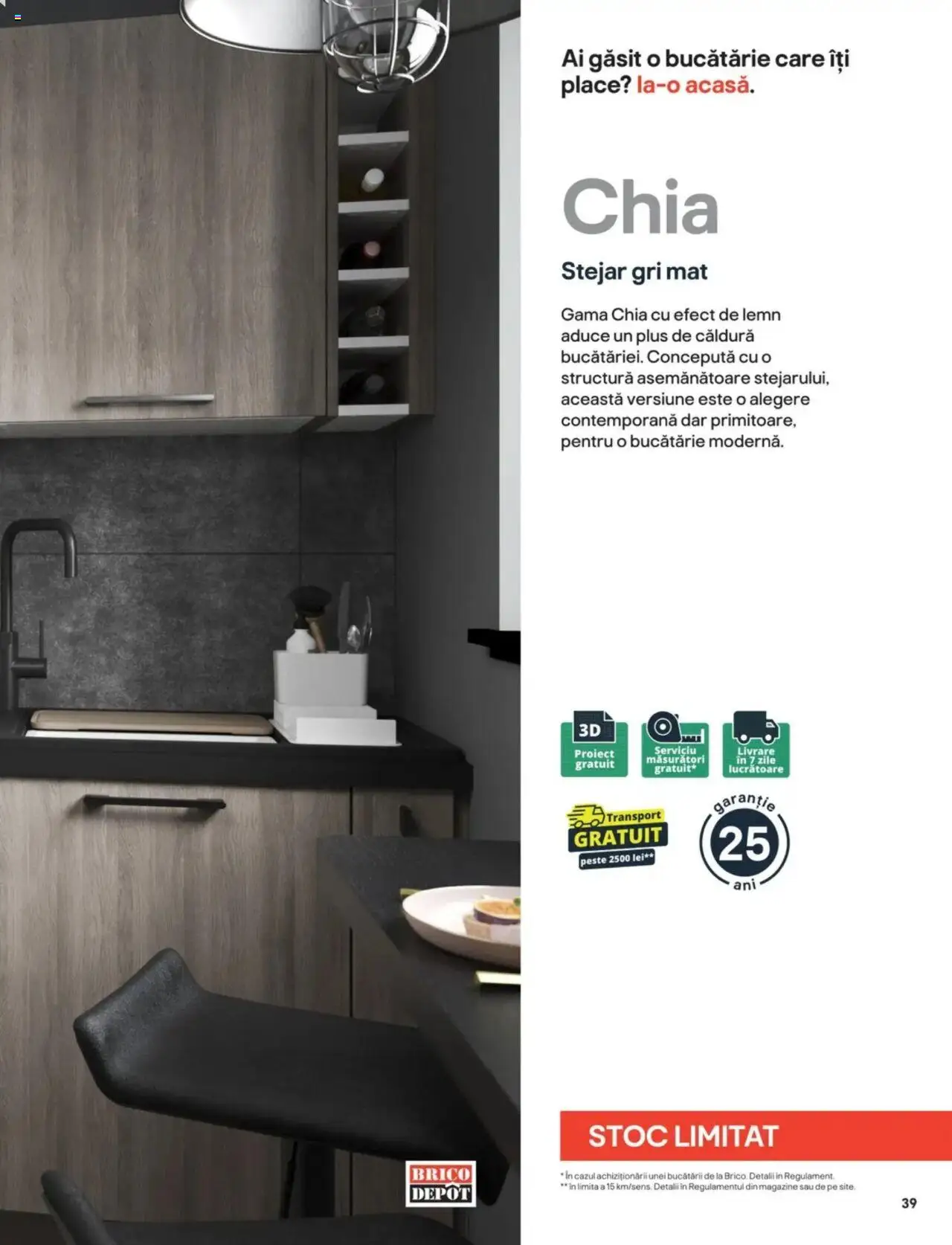 Noul catalog Brico Depot – valabil de la 15.08.2024 | Pagină: 39 | Produse: Bucătărie, Pește