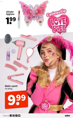 Wibra - party piet - Voorbeeld van een folder van Wibra, geldig van 29.09.2025 | Pagina: 14 | Producten: Lipgloss