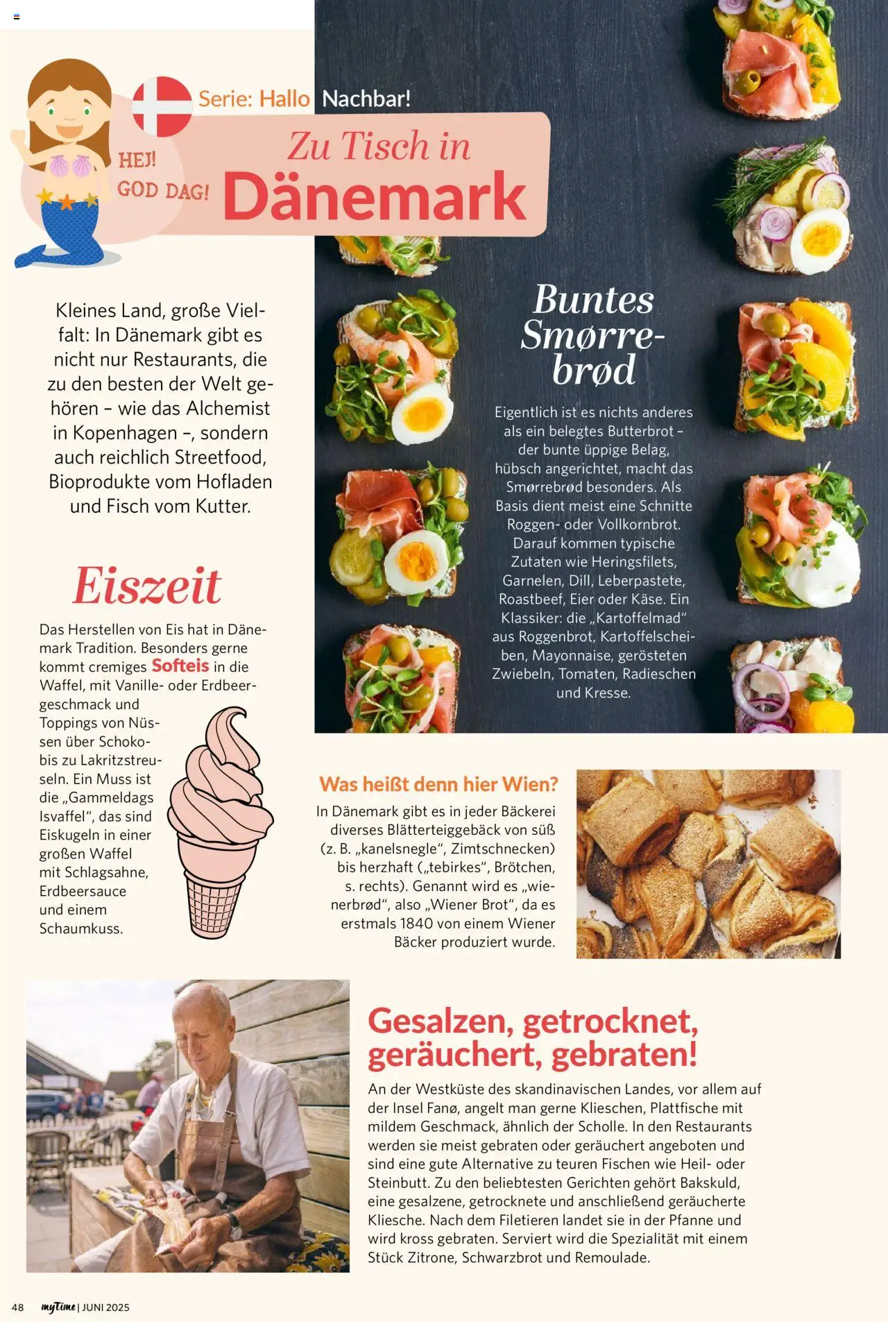 Combi - myTime Juni 2025 - gültig ab dem 01.06.2025 | Seite: 48 | Produkte: Bäckerei, Eier, Tisch, Fisch