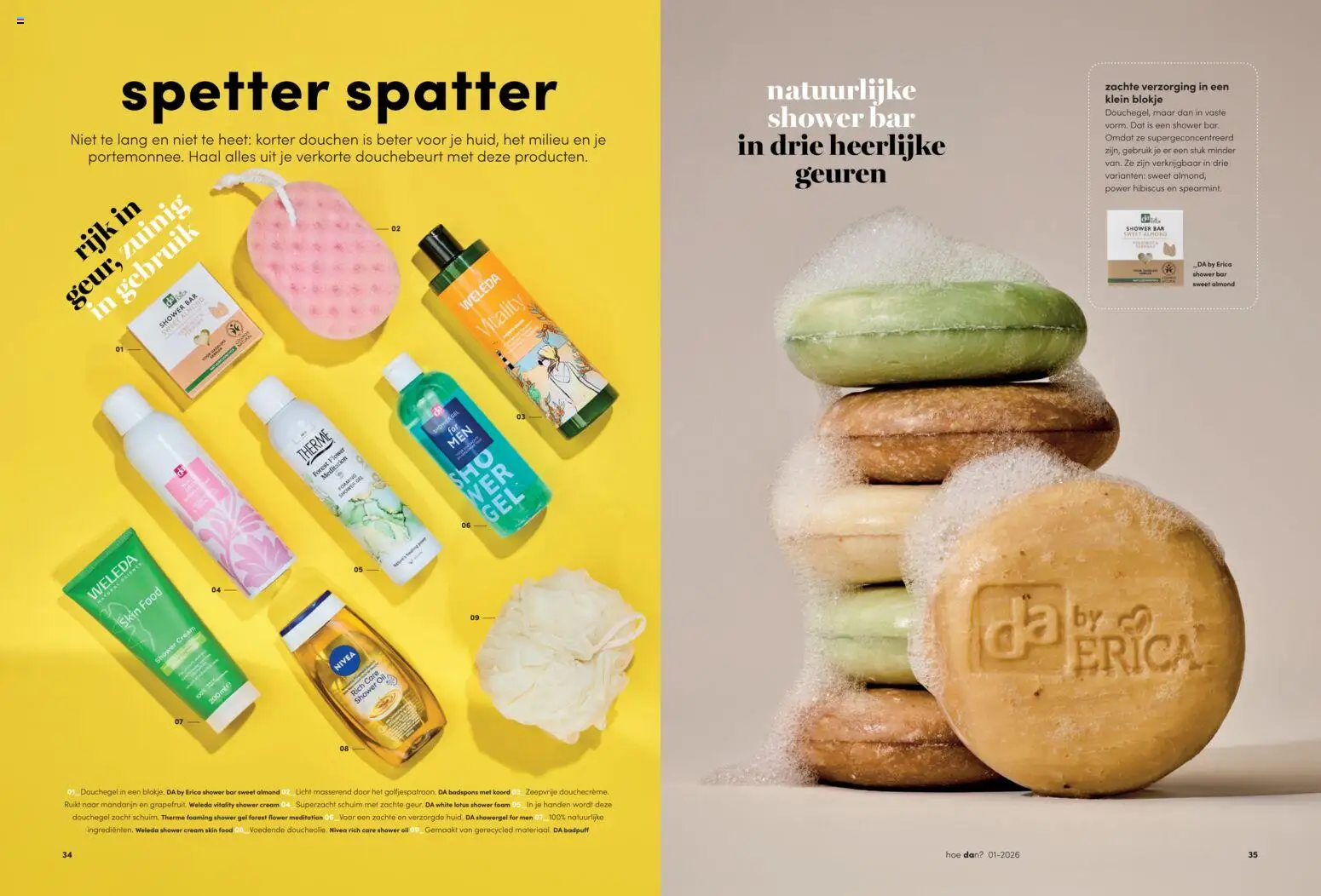 {H1} | Pagina: 18 | Producten: Mandarijn, Geuren, Gel, Douchegel