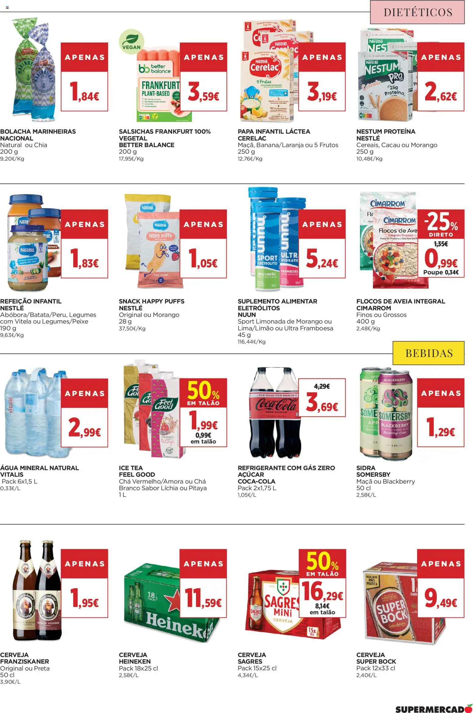 El Corte Ingles folheto │ válido de 27.02.2026 | Página: 21 | Produtos: Refrigerante, Super bock, Nestlé, Proteina