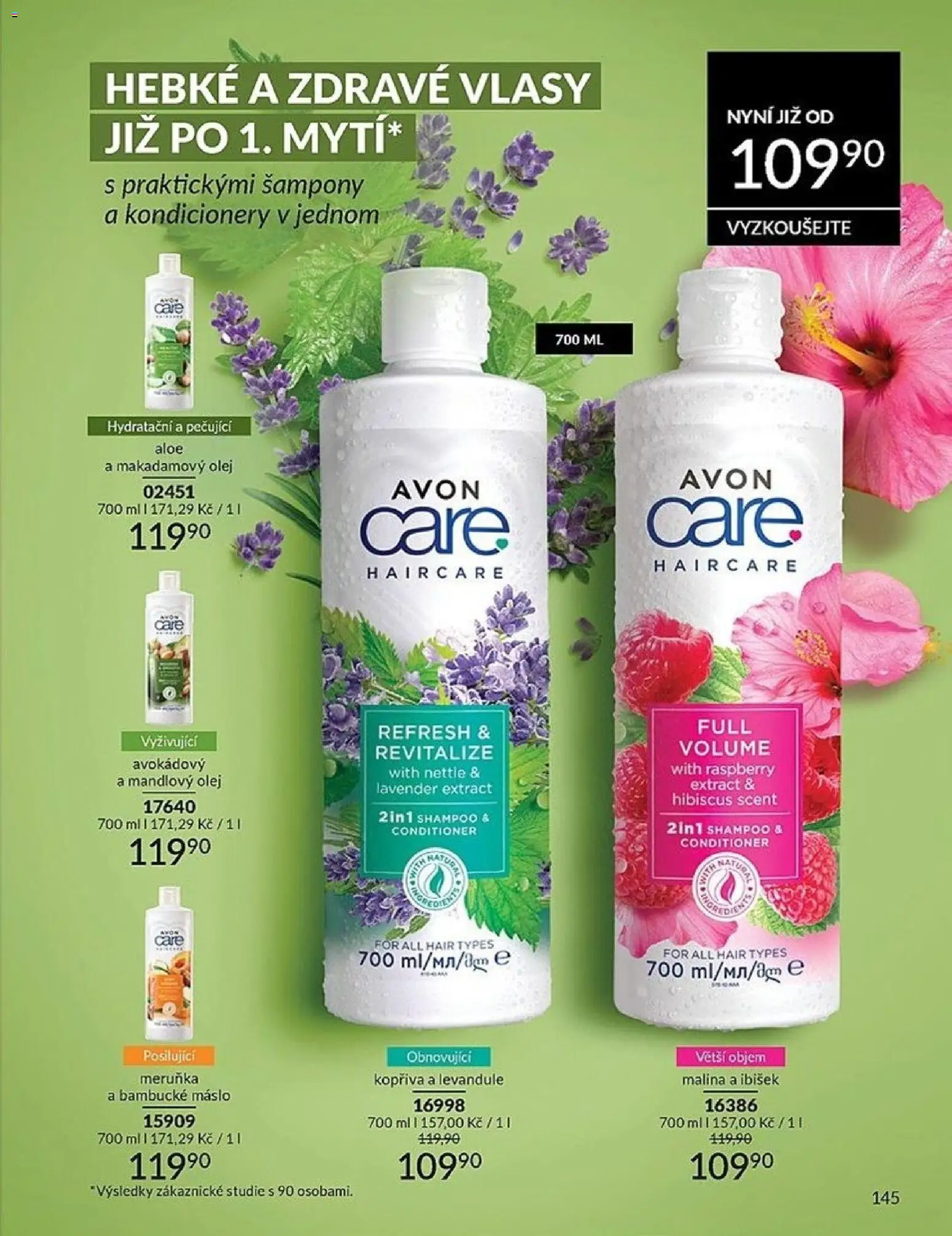 Avon Katalog 05/2026 od 01.05.2026 | Strana: 145 | Produkty: Bambucké máslo, Máslo, Olej, Šampony