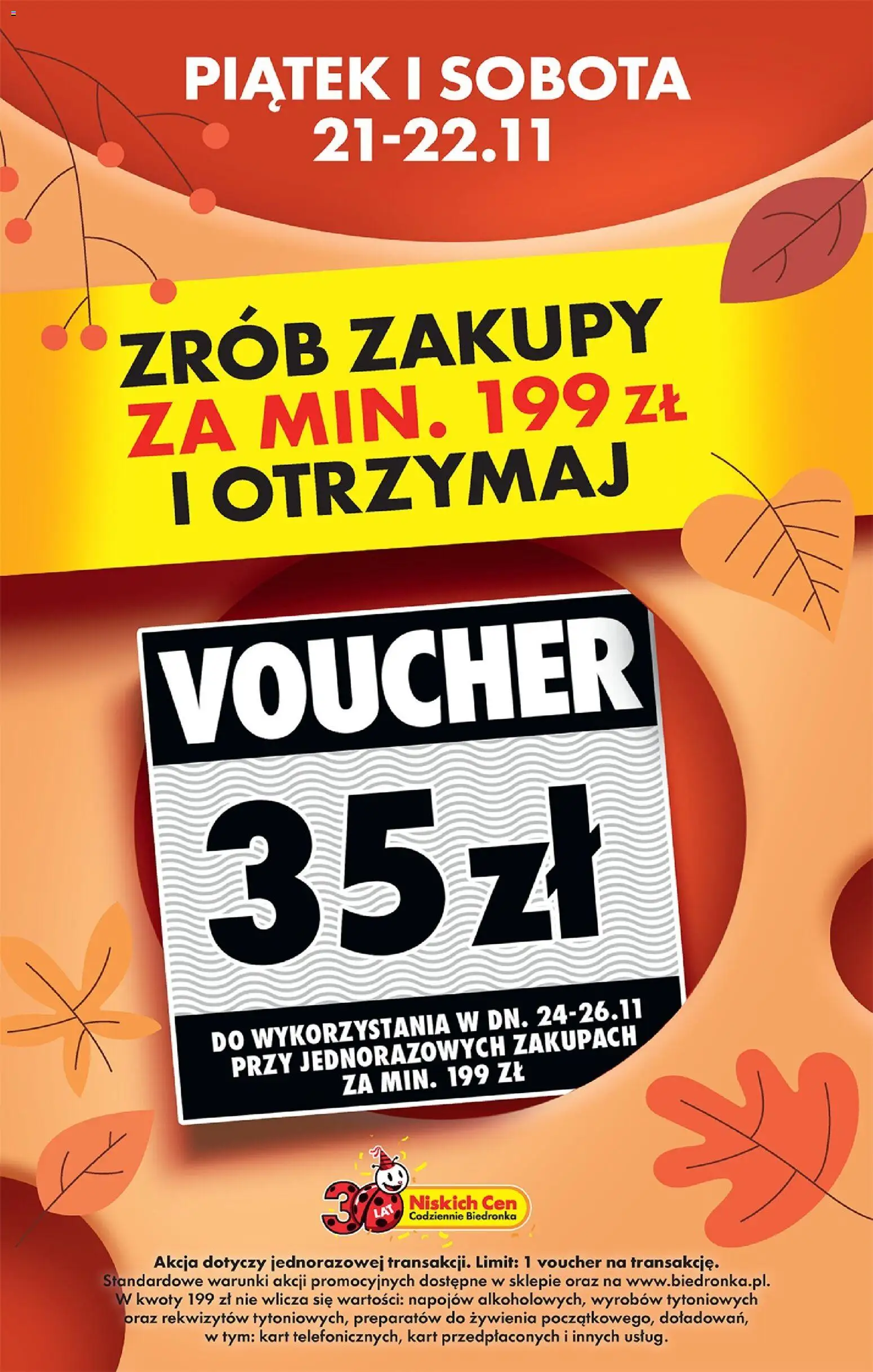 Biedronka gazetka - Tani weekend od 21.11.2025 | Strona: 3