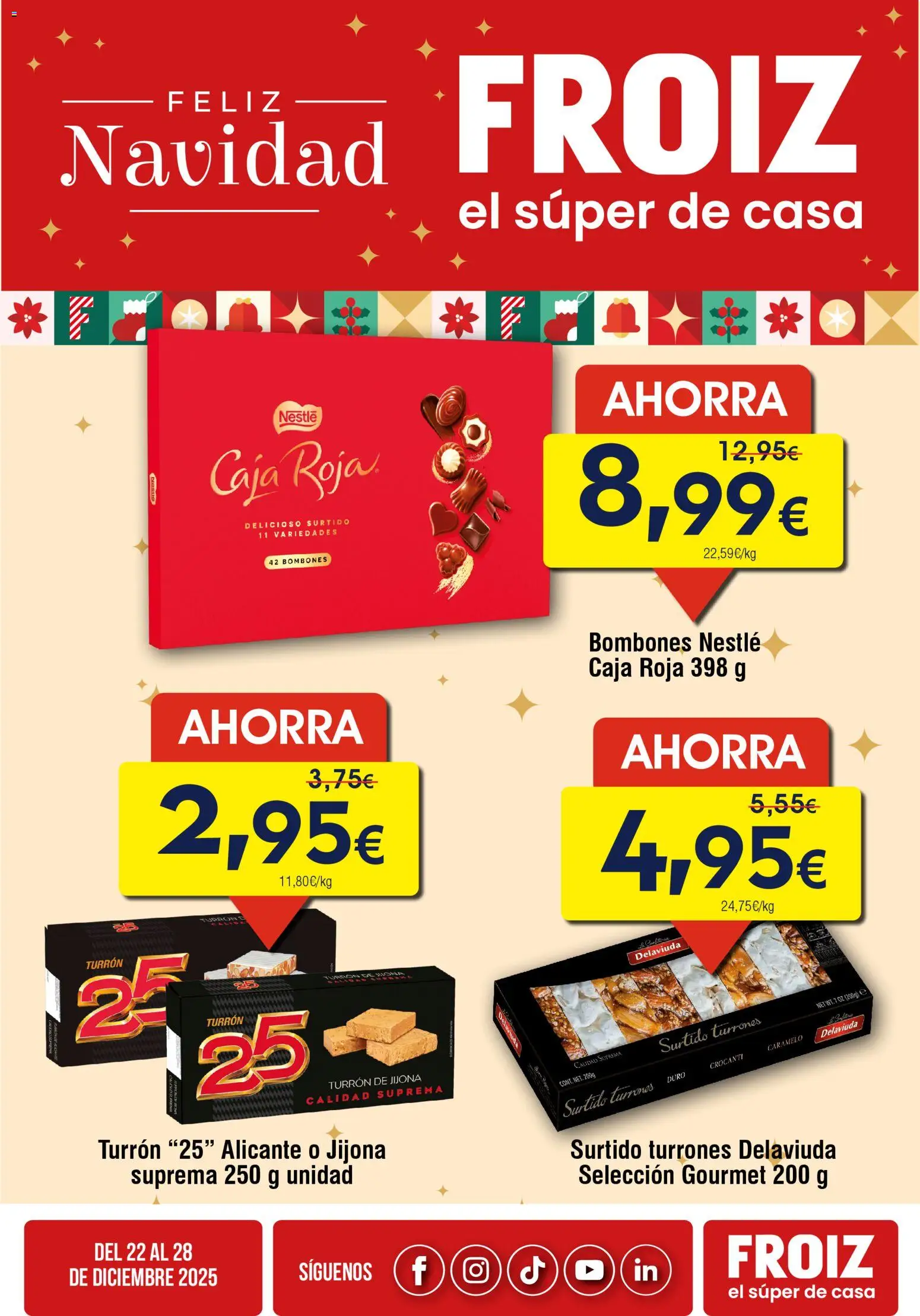 Froiz Oferta semanal │ válido desde el 22.12.2025 | Página: 2 | Productos: Caja
