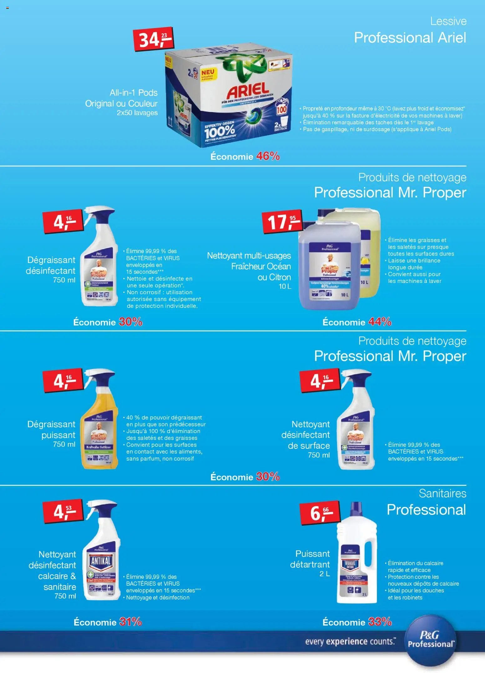 Aligro aktionen P&G Chavannes, Matran, Genève, Sion – gültig ab 06.04.2026 | Seite: 3