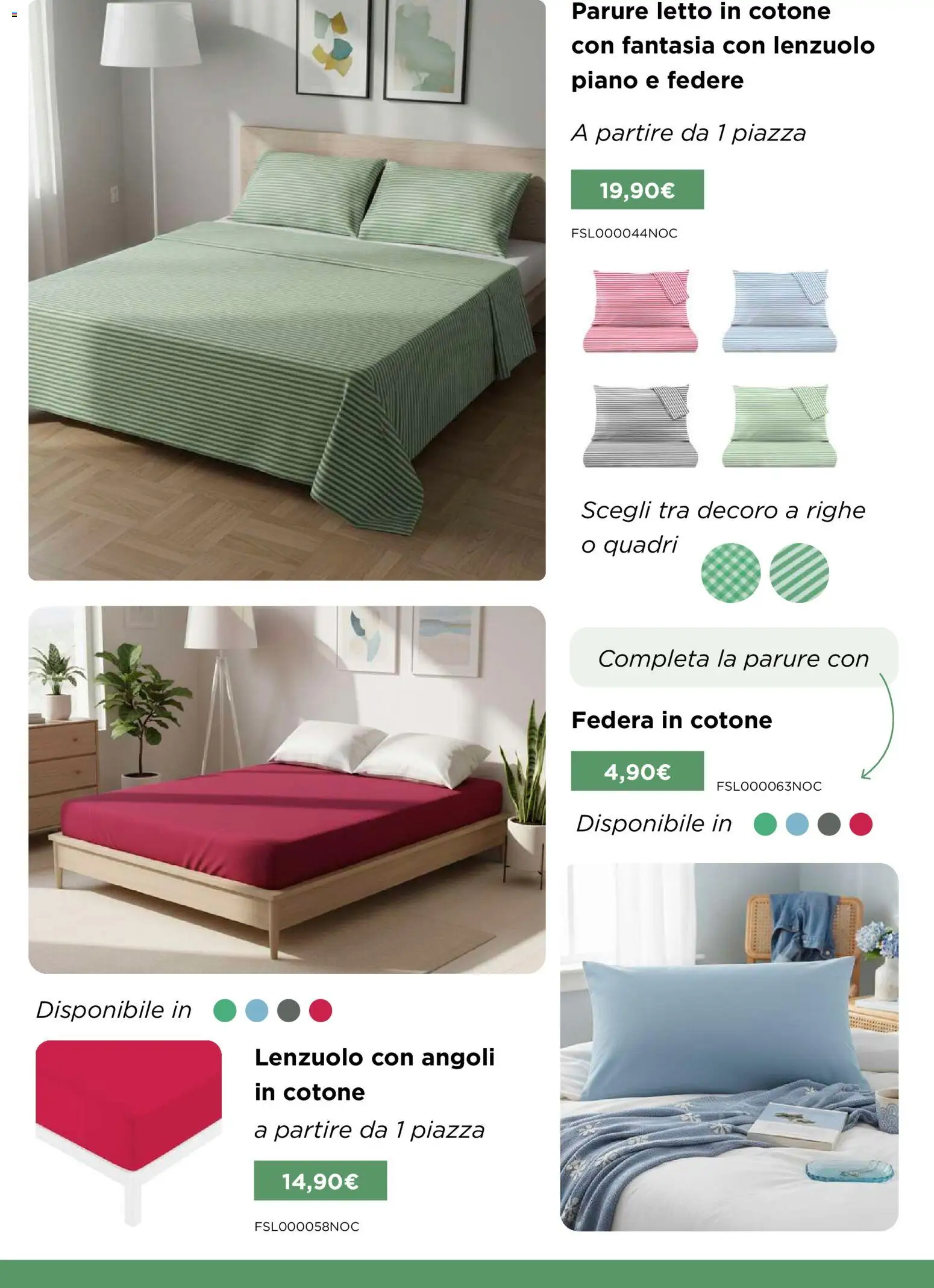 Volantino Kasanova del 21.03.2026 | Pagina: 21 | Prodotti: Letto, Federa