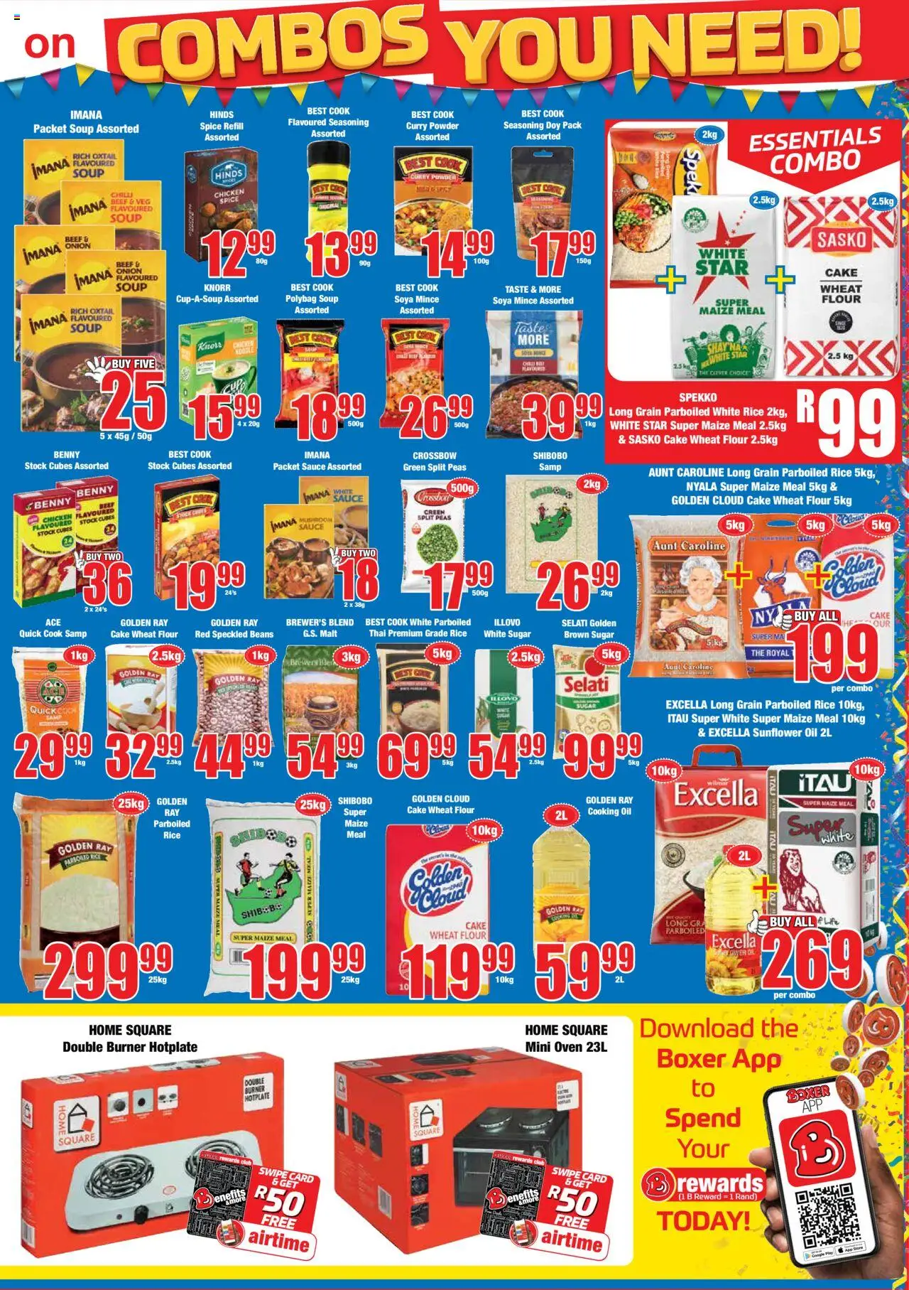 Boxer - KwaZulu-Natal - Inanda Specials │ valid from 11.08.2025 | Page: 7 | Products: Maize meal, Soup, Stock, Sauce