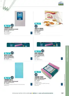 METRO - Prévisualisation de METRO - Boulangers Pâtissiers valide à partir de 08.02.2026 | Page: 137 | Produits: Papier de cuisson, Livre