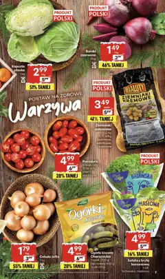 Pogląd oferty "Delikatesy Centrum Gazetka" - ważna od 18.12.2025 | Strona: 7 | Produkty: Kapusta, Buraki, Ziemniaki, Warzywa