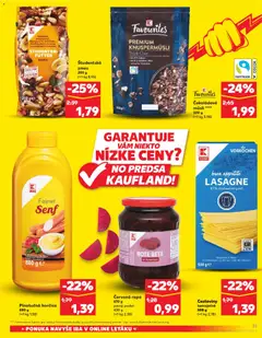 Kaufland leták platný od 29.01.2026 | Strana: 31 | Produkty: Cestoviny, Červená repa, Lasagne, Kakao