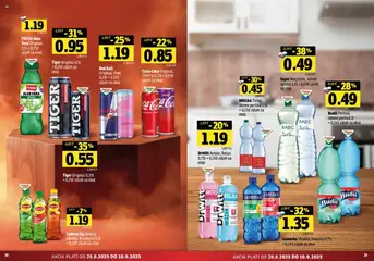Fresh Stredné a západné Slovensko │ platný od 28.08.2025 | Strana: 20 | Produkty: Čaj, Red Bull, Mitická, Gemerka