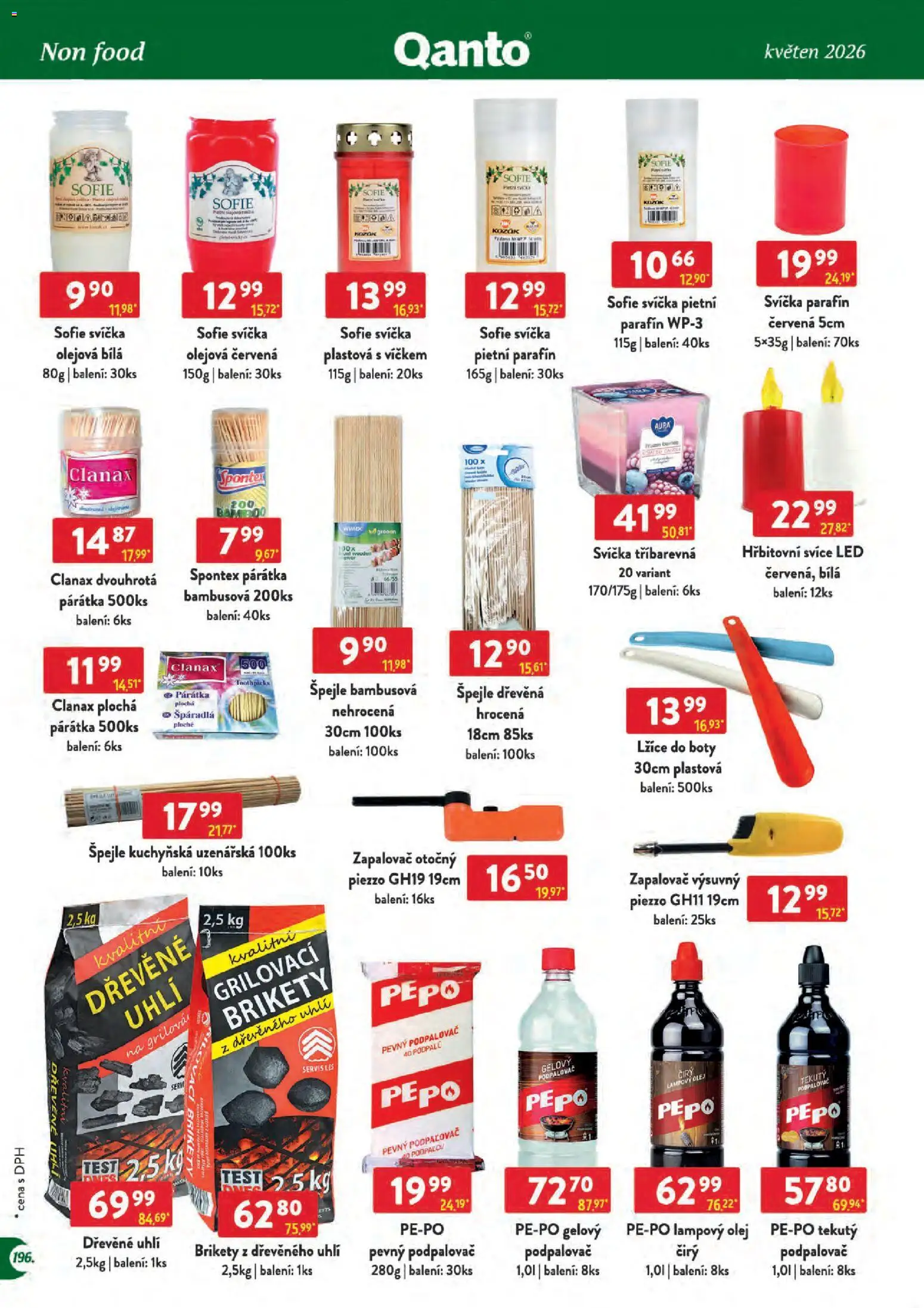 Astur & Qanto leták - Velkoobchod 05/2026 od 01.05.2026 | Strana: 196 | Produkty: Vál, Test, Lžíce, Dřevěné uhlí