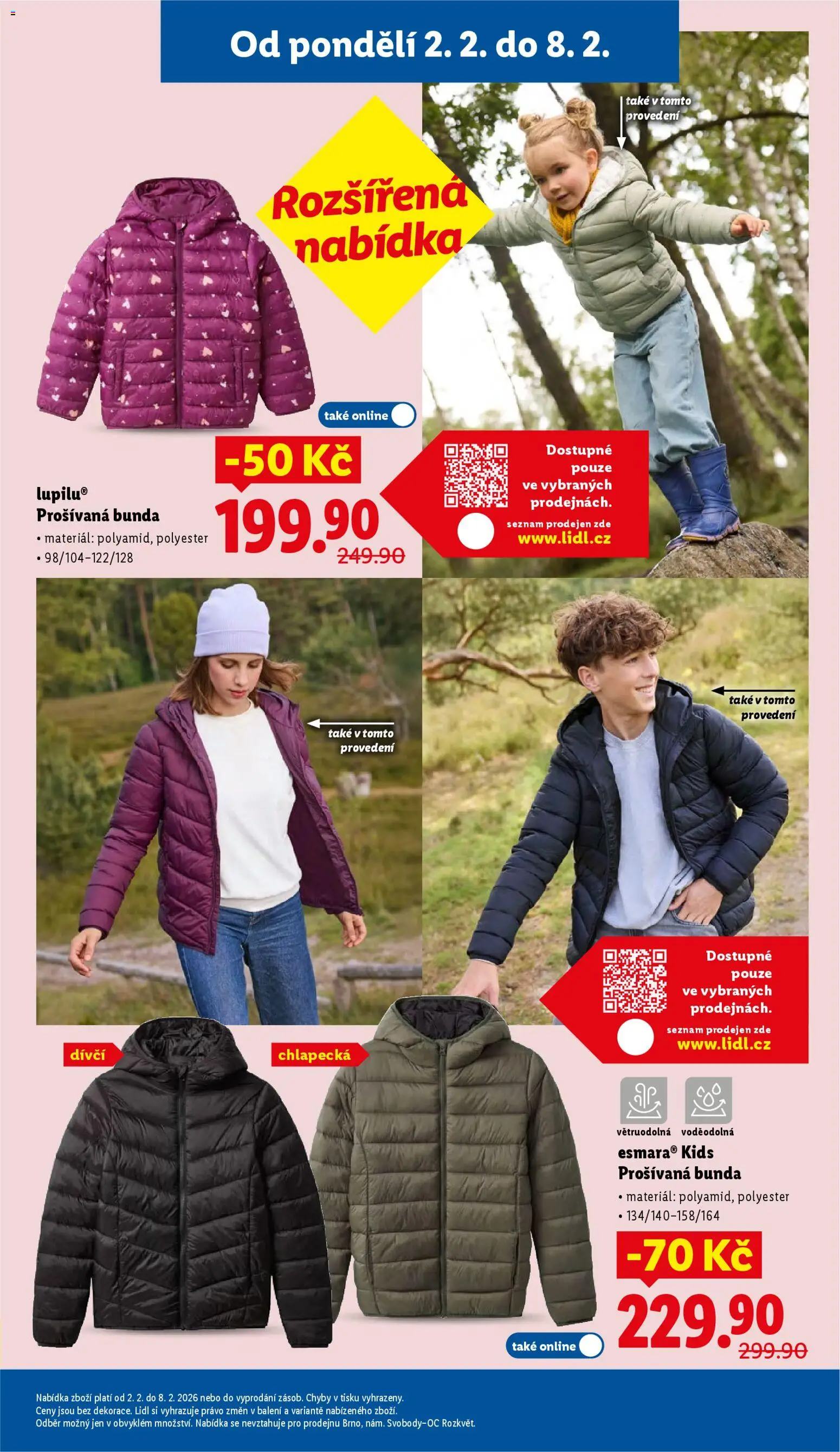 Lidl leták - Spotřební zboží od 02.02.2026 | Strana: 11 | Produkty: Bunda