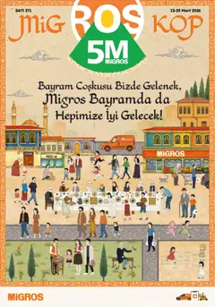 12.03.2026 tarihinden itibaren geçerli olan Migros kataloğu önizlemesi