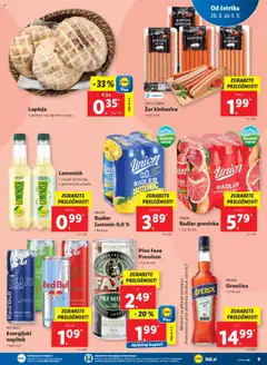 Lidl katalog │ velja od 28.08.2025 | Stran: 17 | Izdelki: Lepinja, Zar, Klobasice, Grenivka