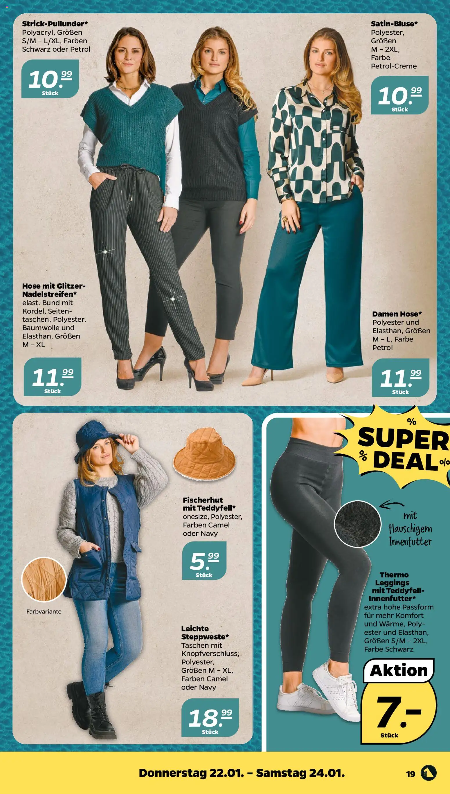 Netto Prospekt 	 – gültig ab 19.01.2026 | Seite: 21 | Produkte: Hose, Leggings