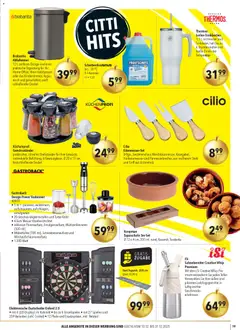 CITTI Markt - Ideen fürs Fest ab 10.12.2025 gültig | Seite: 19 | Produkte: Abfalleimer, Stabmixer, Netzteil