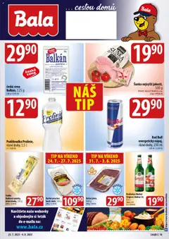 Náhled letáku BALA velký leták + od 23.07.2025