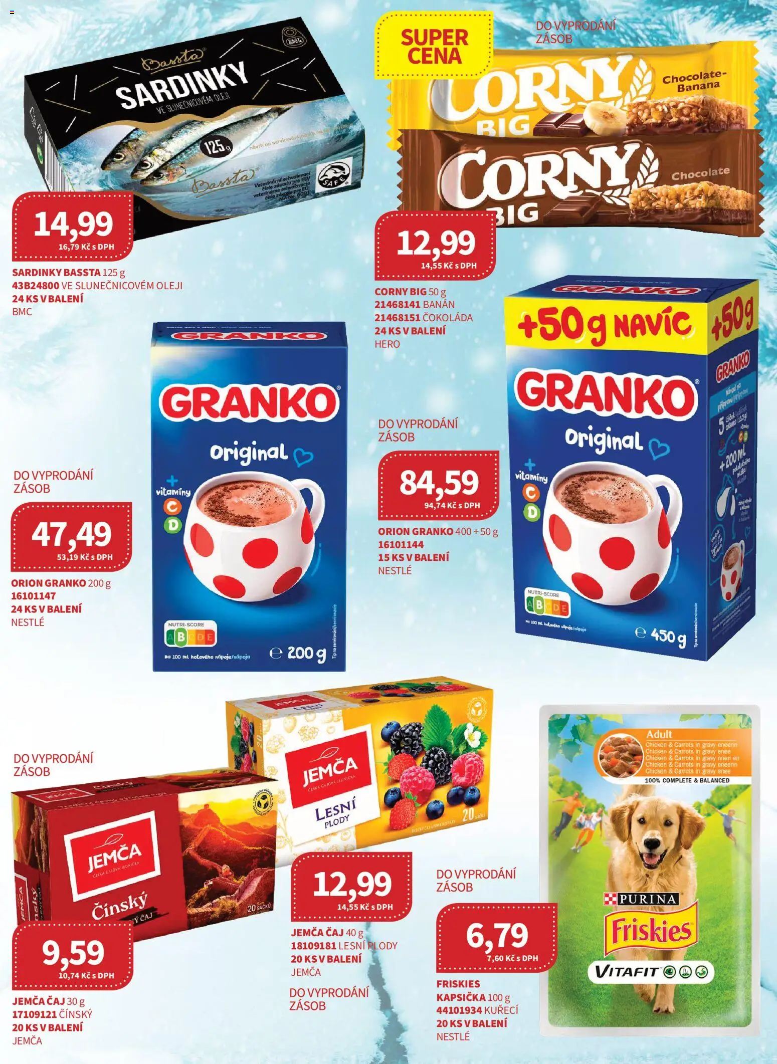 Kubík leták - Velkoobchod 01/2026 od 07.01.2026 | Strana: 36 | Produkty: Purina, Čaj, Vitamíny, Sardinky