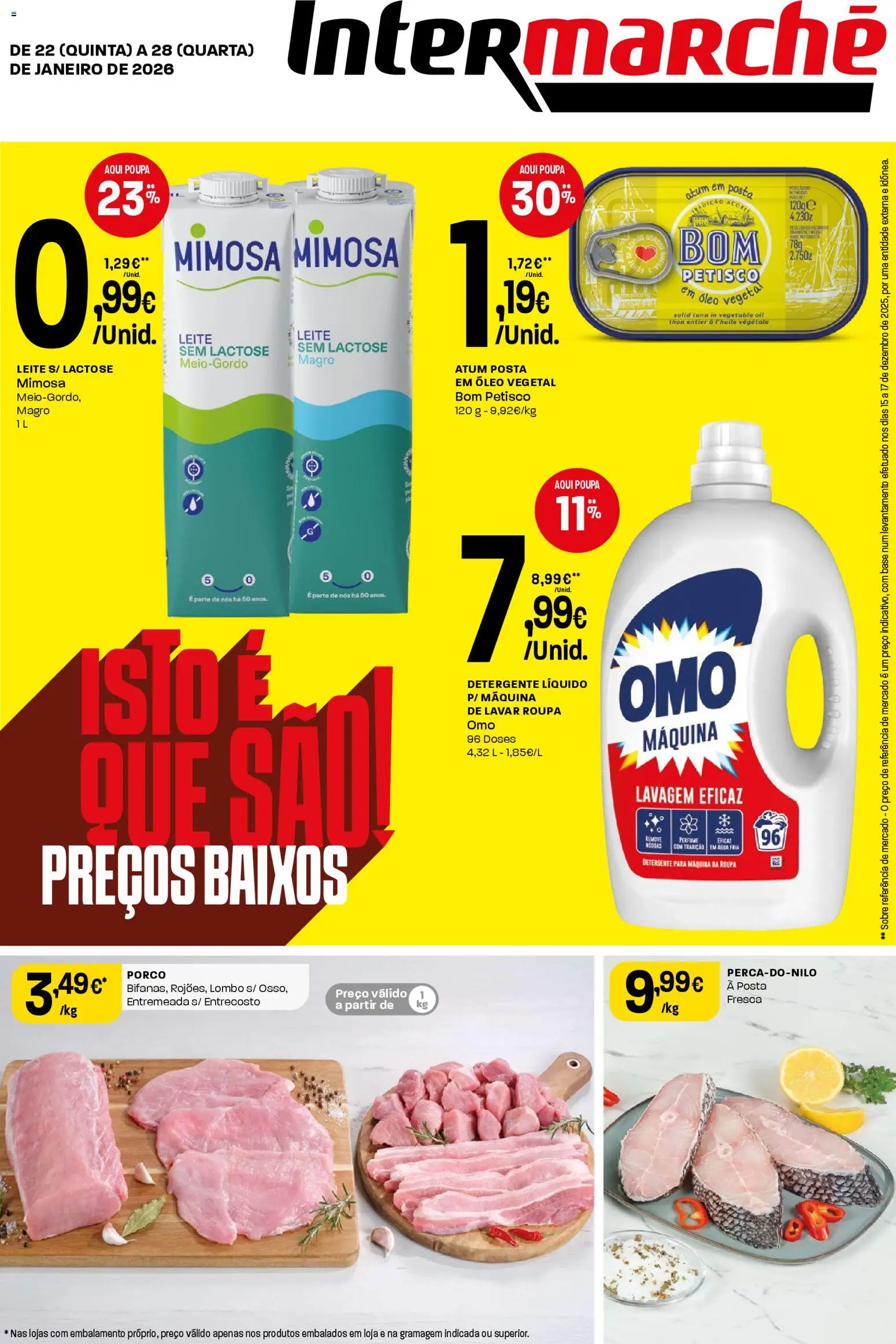 Intermarché folheto │ válido de 22.01.2026 | Página: 1