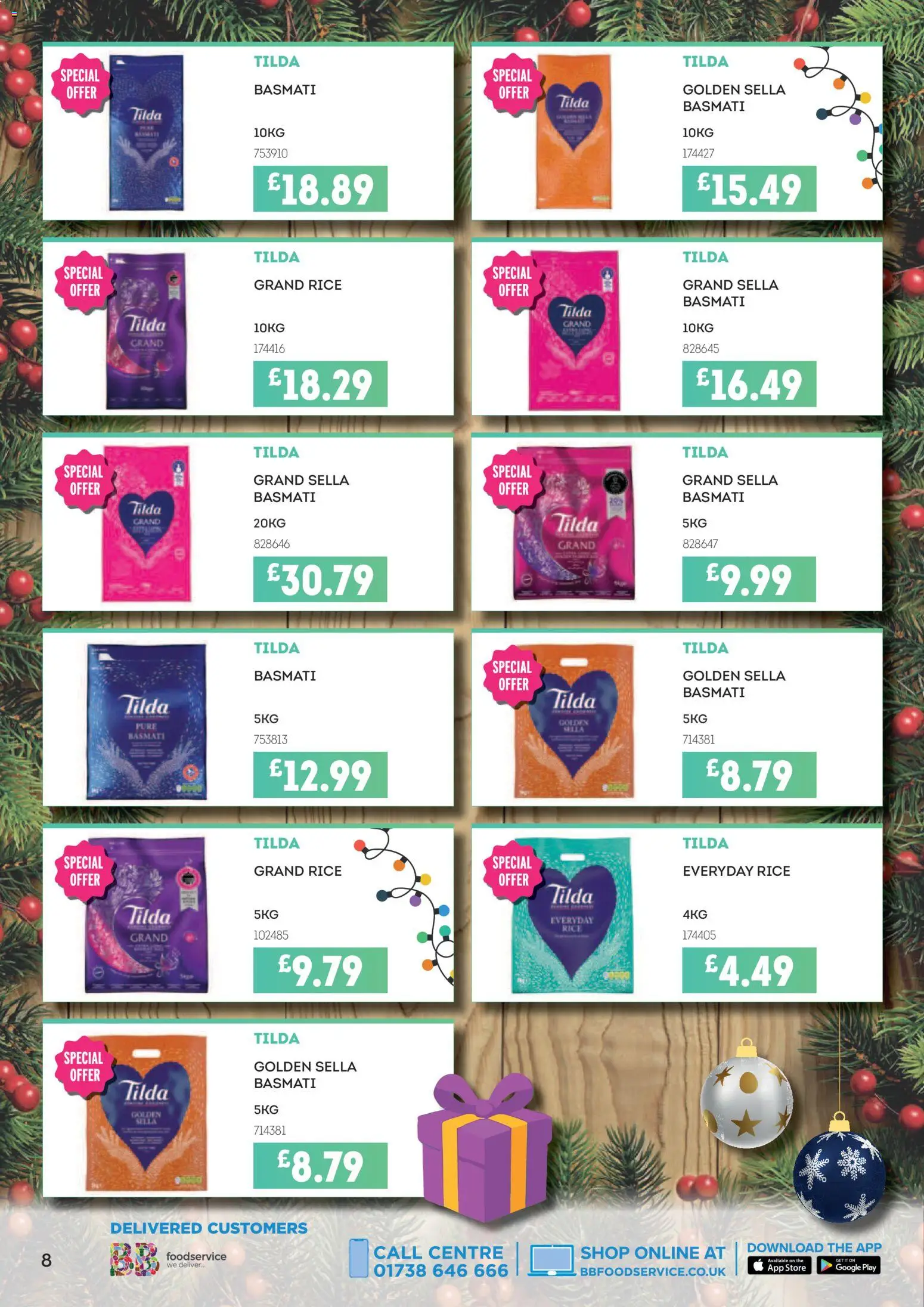 {H1} | Page: 8 | Products: Rice