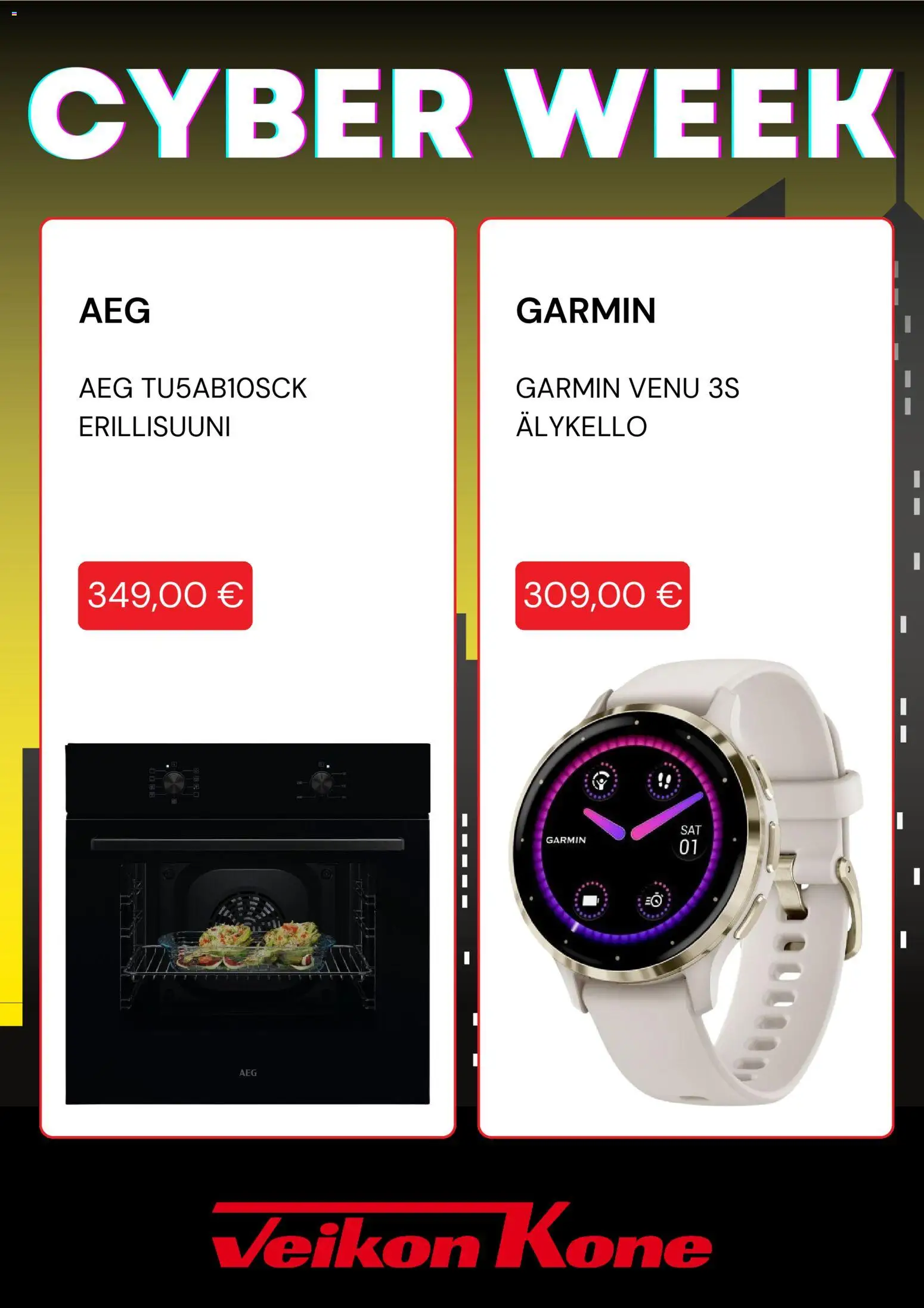 Veikon Kone - Cyber Monday – voimassa 01.12.2025 alkaen | Sivu: 5