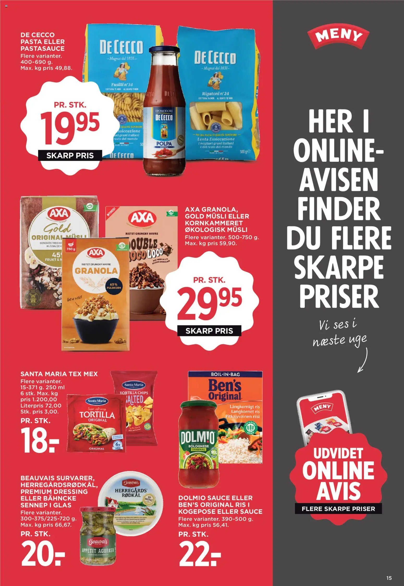 Meny tilbudsavis – gyldig fra 06.03.2026 | Side: 22 | Produkter: Ris, Agurker, Rødkål, Sennep