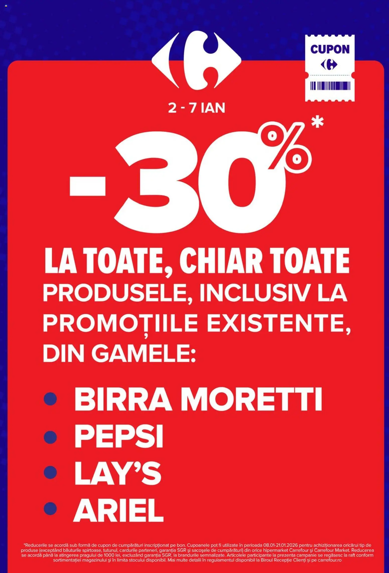 Noul catalog Carrefour – valabil de la 27.12.2025 | Pagină: 2 | Produse: Raft