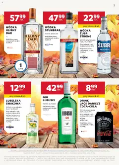 Pogląd oferty "Stokrotka Gazetka - Oferta alkoholowa" - ważna od 09.10.2025 | Strona: 3