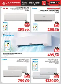 Anteprima del volantino Brico io volantino valido a partire dal 05.03.2026 | Pagina: 14 | Prodotti: Climatizzatore