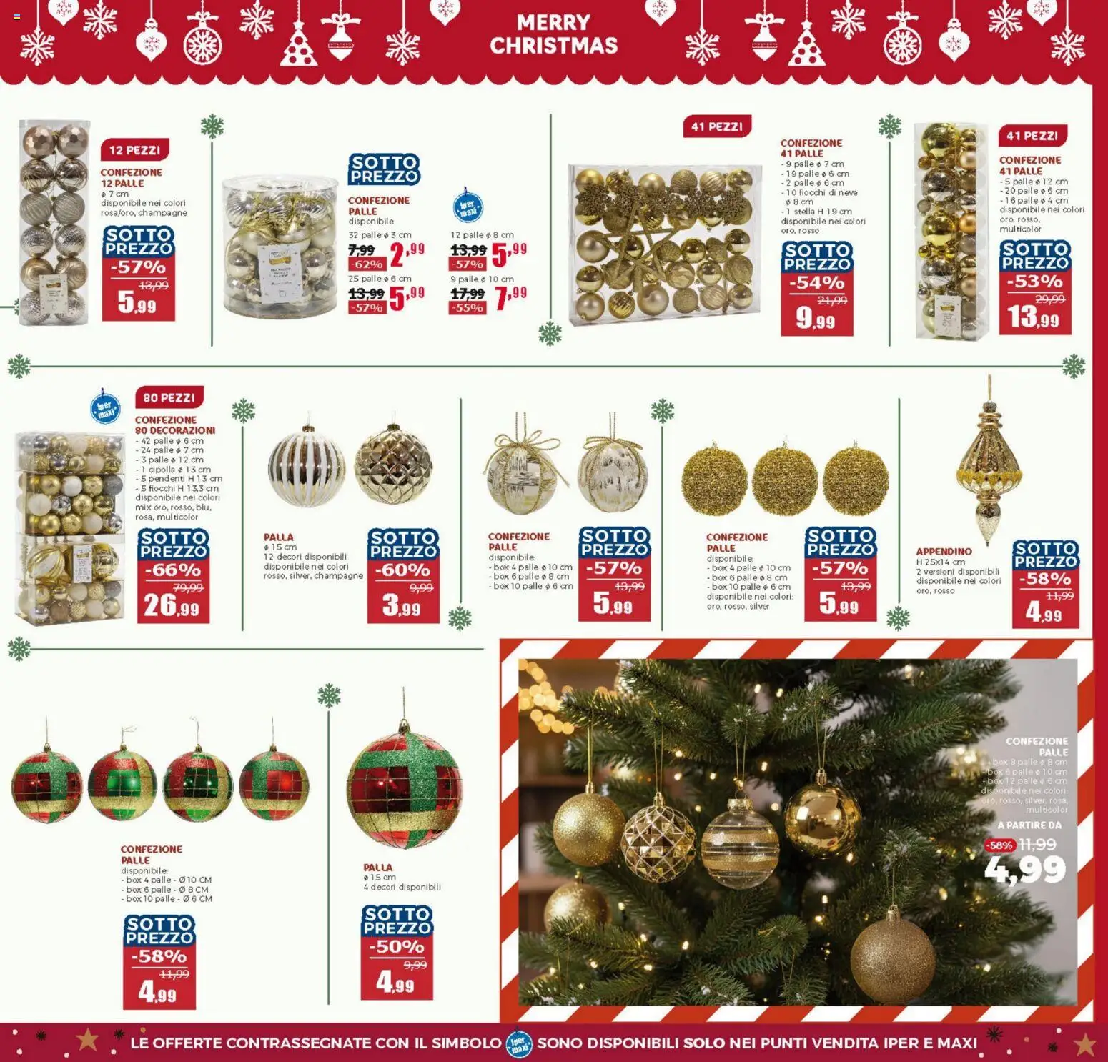 Volantino Happy Casa del 15.11.2025 | Pagina: 11 | Prodotti: Fiocchi, Champagne, Appendino, Decorazioni