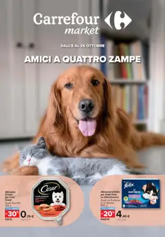 Anteprima del volantino Carrefour Market - Pet food Rho catalogo valido a partire dal 08.10.2025