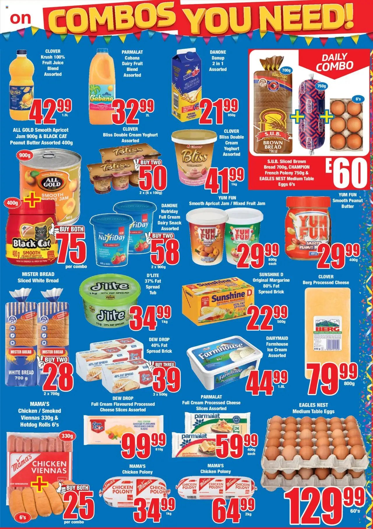 Boxer - eSwatini - Specials │ valid from 11.08.2025 | Page: 3 | Products: Yoghurt, Table, Butter, Fruit